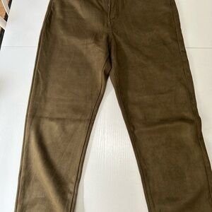 Banana Republic Moss Faux Suede Pants